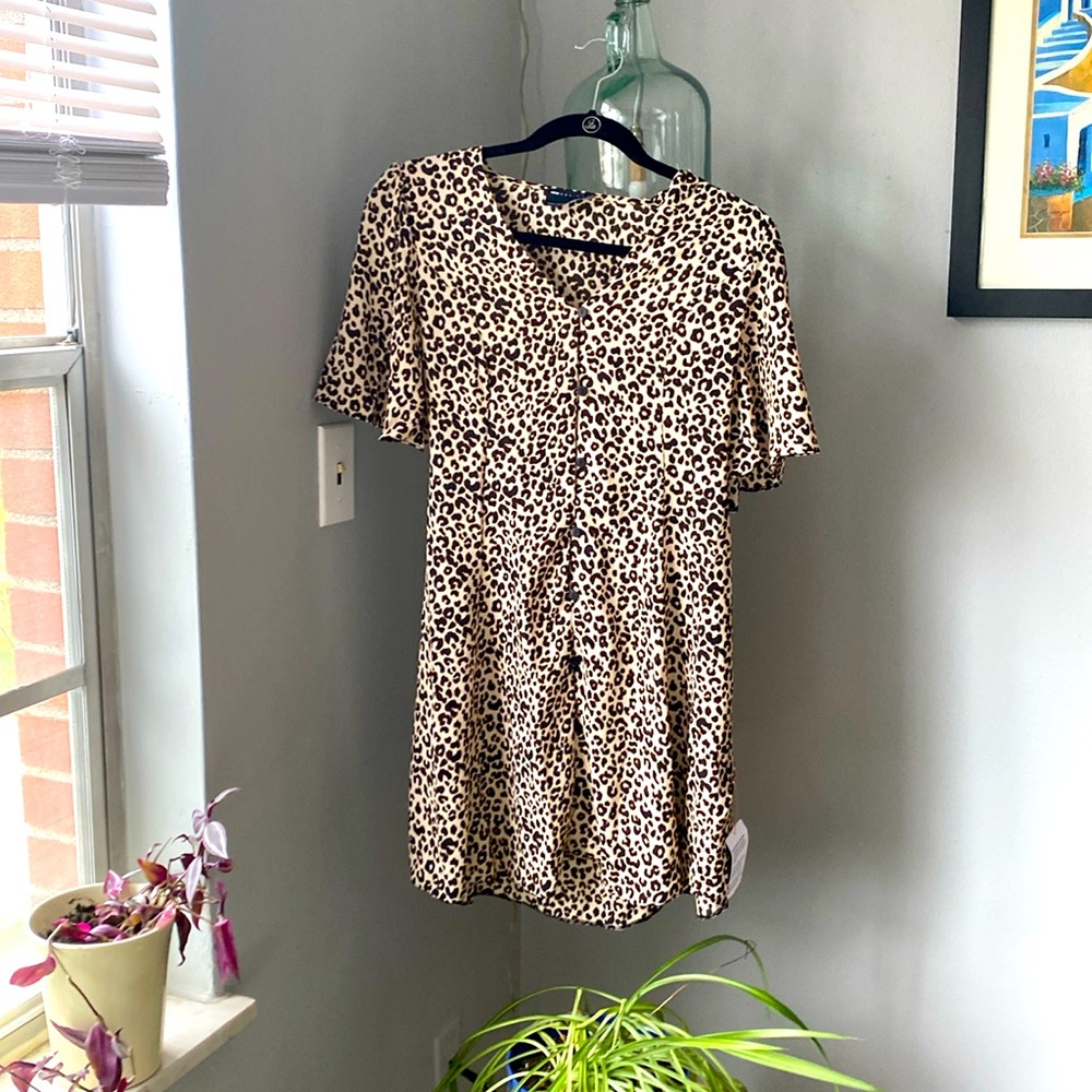 Mini Teadress with leopard print